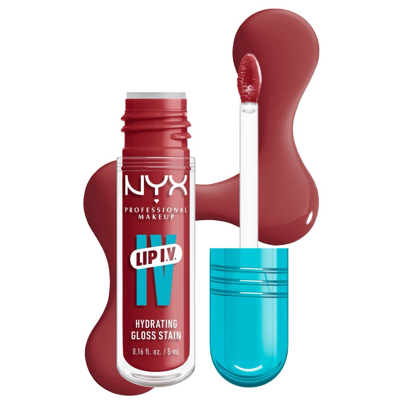 NYX - Lip I.V. Hydrating Lip Gloss Stain | 07 Bubblegum Burst