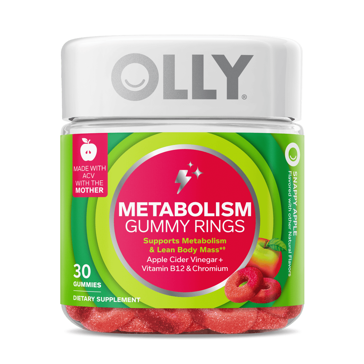 OLLY - Metabolism Gummy Rings