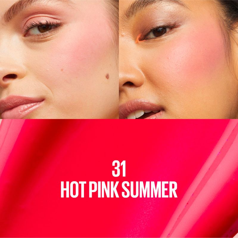 Maybelline - Sunkisser Matte Liquid Blush | 31 Hot Pink Summer