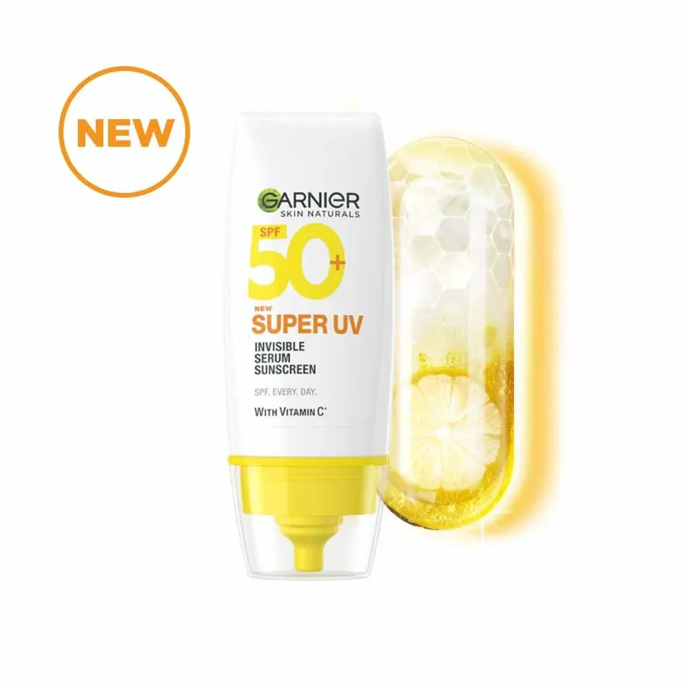 Garnier - Super UV Invisible Serum Sunscreen