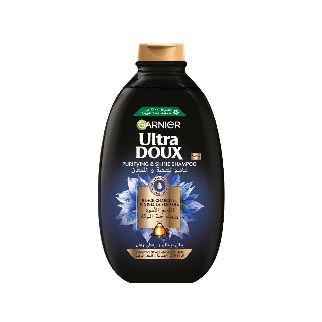 Garnier Ultra Doux - Charcoal Purifying Shampoo | 400 mL