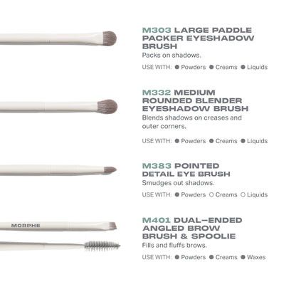 MORPHE - Best of Blends 8-Piece Face &amp; Eye Brush Set