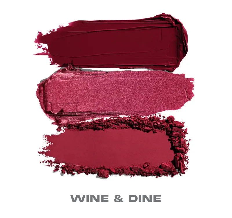 MORPHE - Cheek Thrills Multi-Finish Face Trio | Wine &amp; Dine