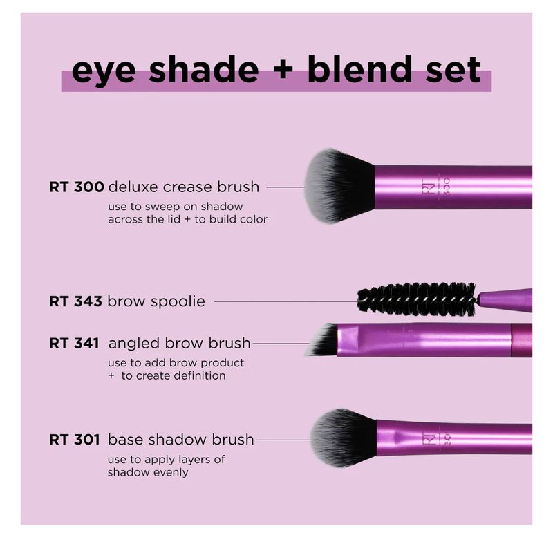 Real Techniques - Eye Shade &amp; Blend Set