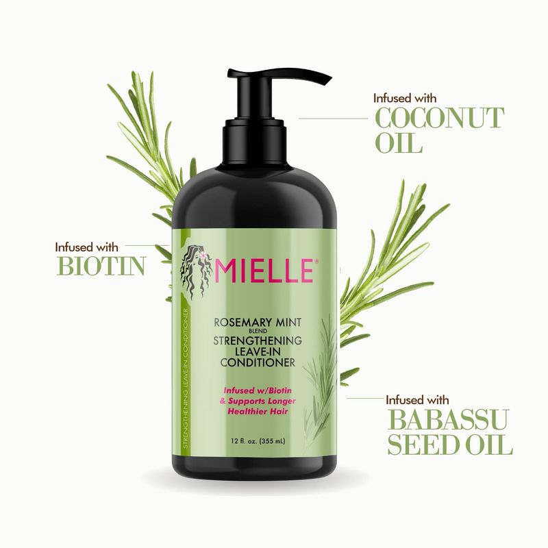 MIELLE - Rosemary Mint Strengthening Leave-In Conditioner | 355 mL