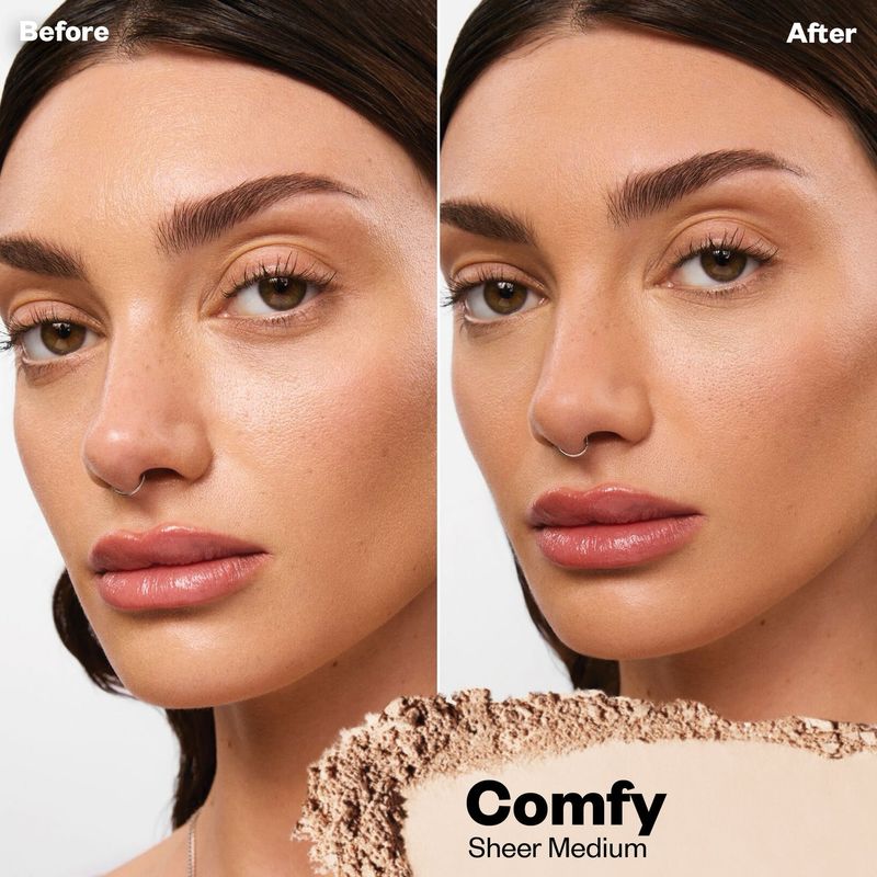 Kosas - Mini Cloud Set Baked Setting &amp; Smoothing Talc-Free Vegan Powder | Comfy - sheer medium