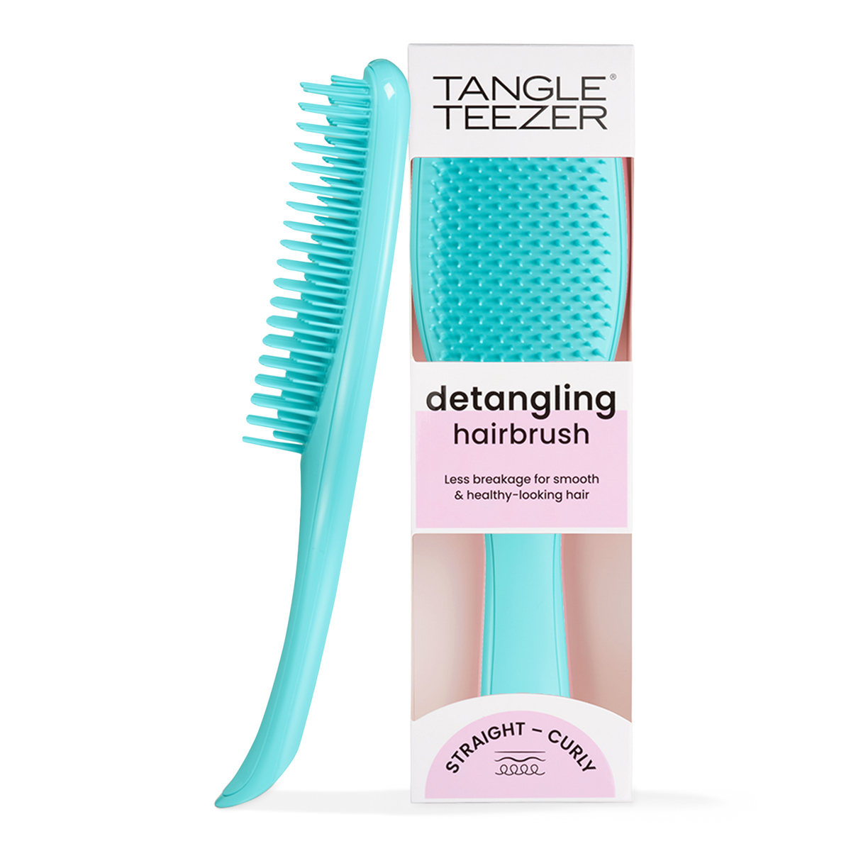 Tangle Teezer - The Ultimate Wet Detangler for Straight or Curly Hair | Marlin Blue