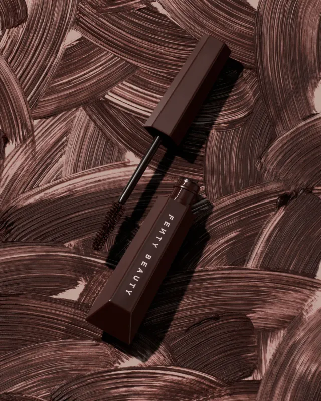 Fenty Beauty - Hella Thick Volumizing Mascara | 02 Let's Be Bluntz - brown