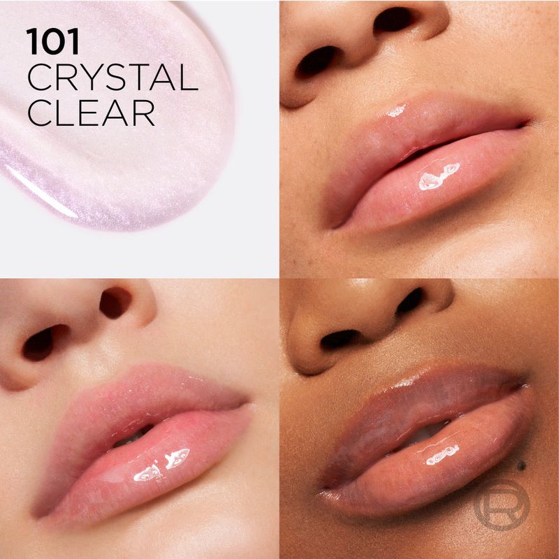 L'ORÉAL PARIS - Plump Ambition Hyaluron Lip Oil | 101 Crystal Clear