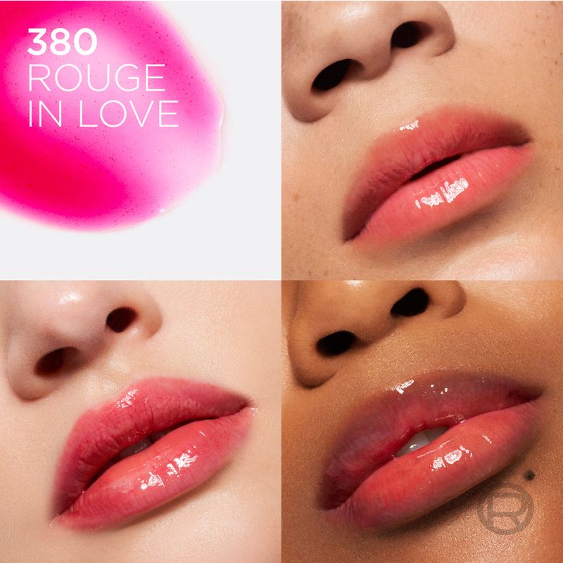 L'ORÉAL PARIS - Plump Ambition Hyaluron Lip Oil | 380 Rouge in Love