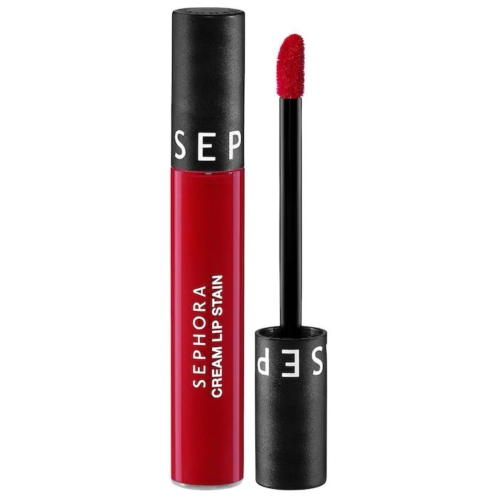 Sephora Collection - Cream Lip Stain Liquid Lipstick - Matte Finish | 129 Risky Red