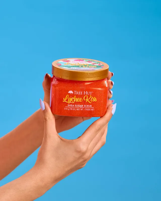Tree Hut - Lychee Kiss Shea Sugar Scrub 510 g