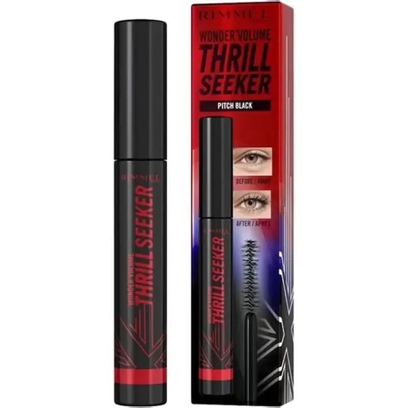 RIMMEL - Wonder&#39;Volume Thrill Seeker Mascara | Pitch black