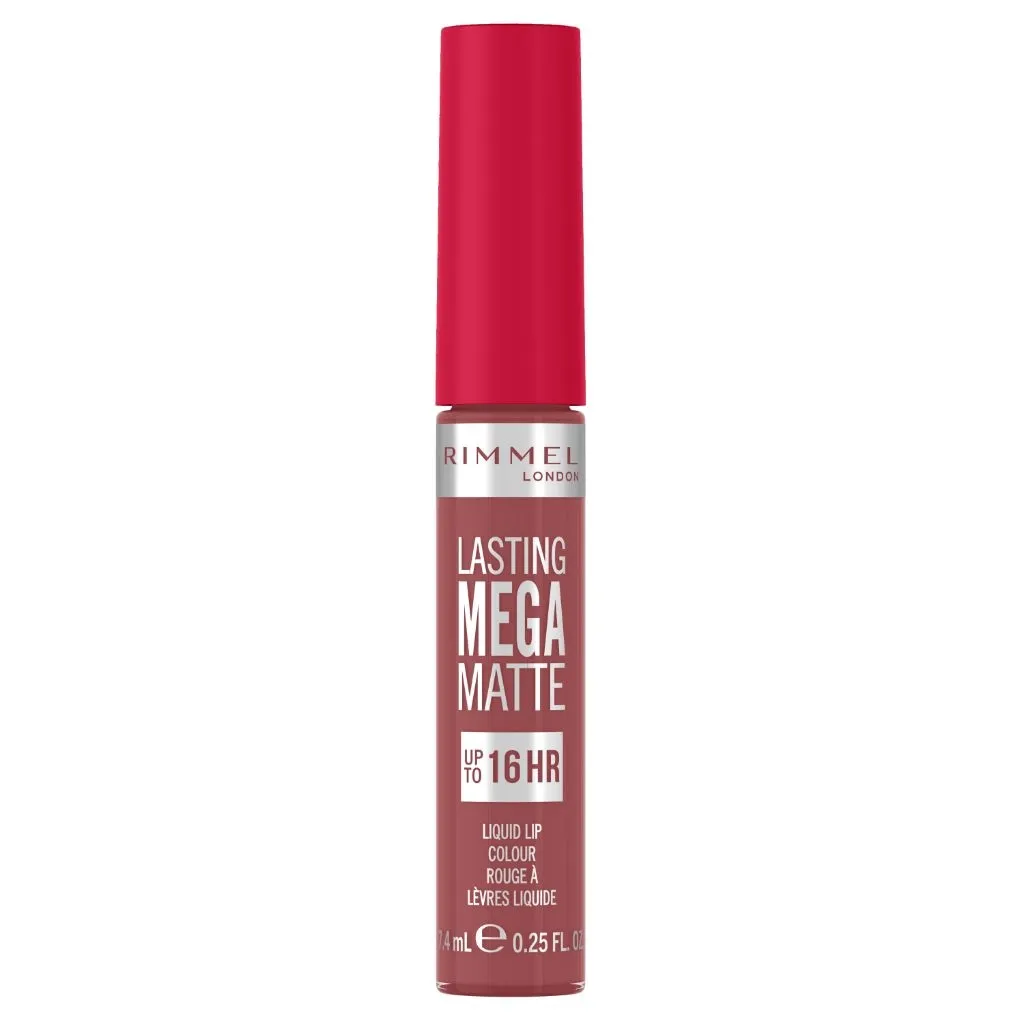 RIMMEL - Lasting Mega Matte Liquid Colour | 210 Rose &amp; Shine