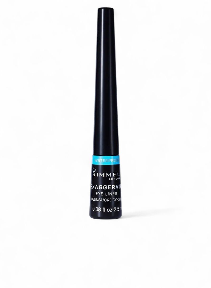 RIMMEL - Scandaleyes Exaggerate Eyeliner Waterproof | 003 Black