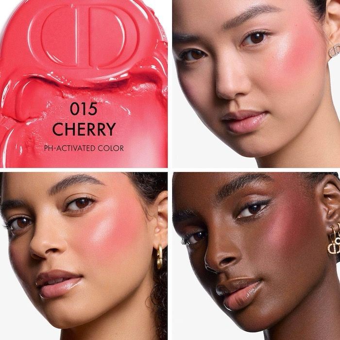 Dior - Rosy Glow Blush Stick | 015 Cherry - a cherry red