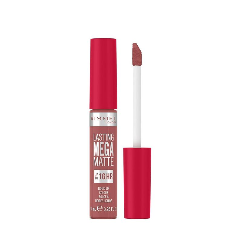 RIMMEL - Lasting Mega Matte Liquid Colour | 210 Rose &amp; Shine