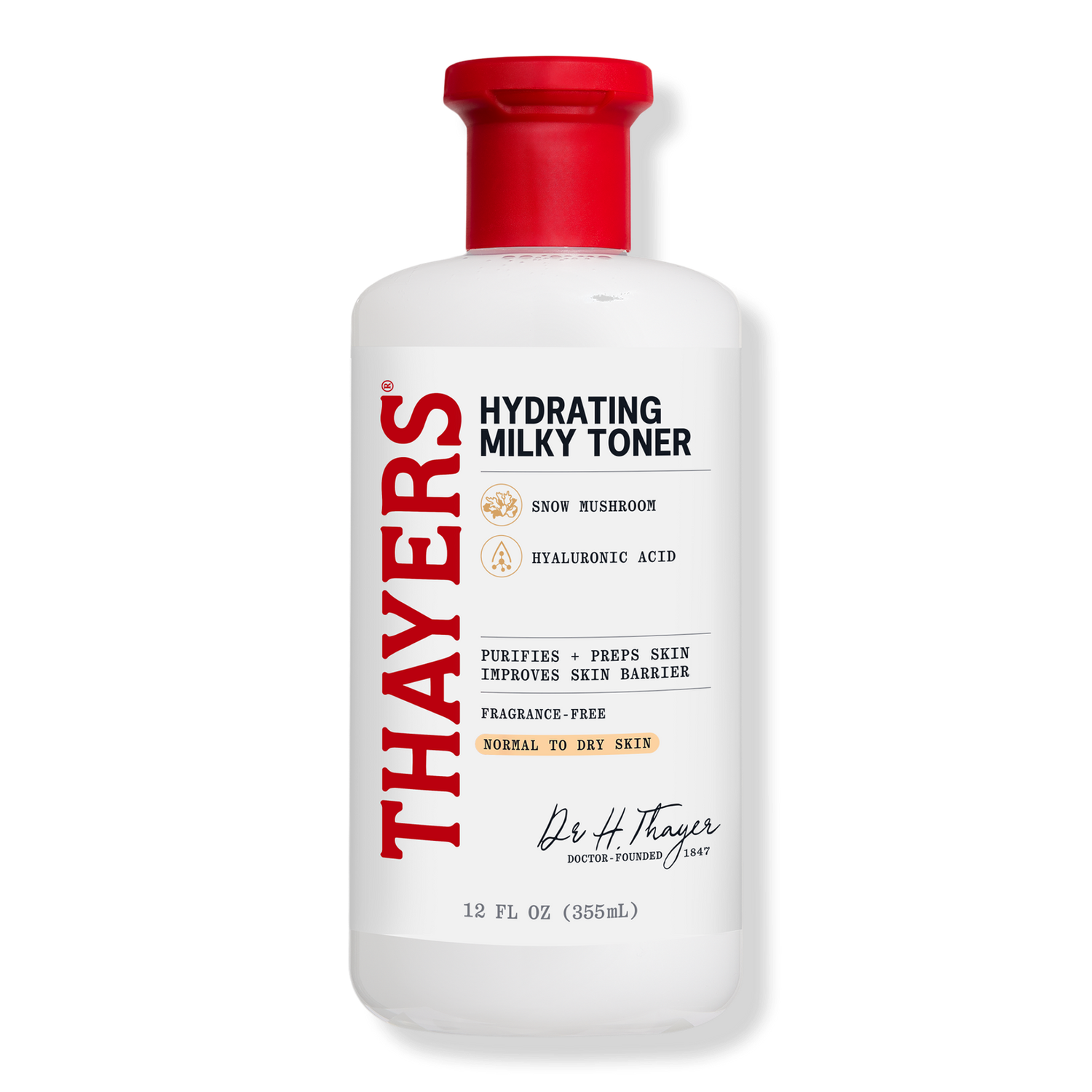 THAYERS - Milky Hydrating Face Toner with Snow Mushroom and Hyaluronic Acid