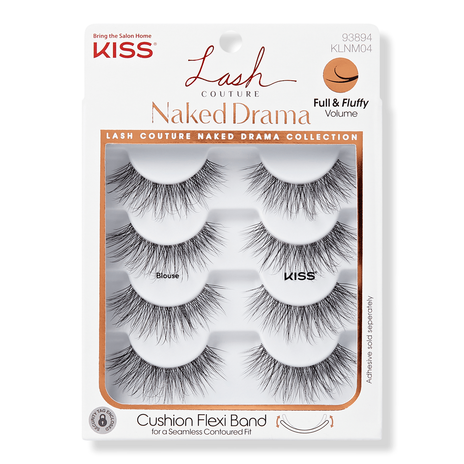 KISS - Lash Couture Naked Drama Fake Eyelashes Multipack, Blouse