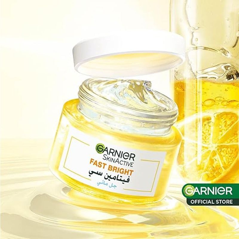 Garnier - SkinActive Fast Bright Vitamin C 48-Hour Hydrating Water Gel Cream | 50 mL