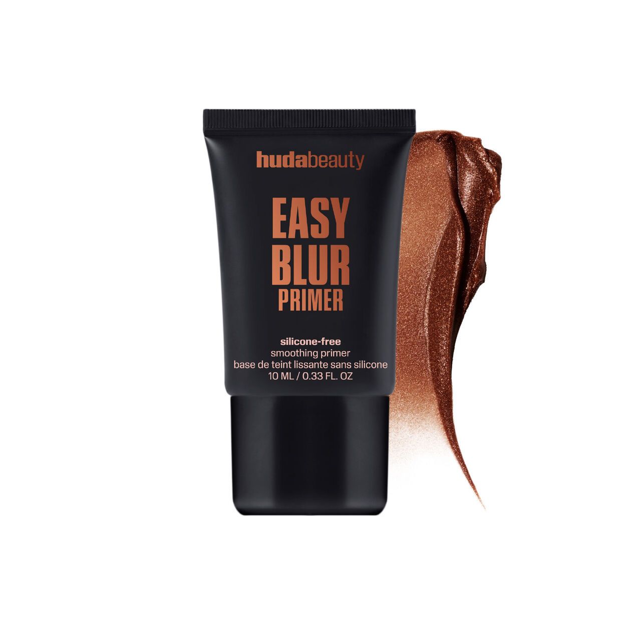 Huda Beauty - Mini Easy Blur Silicone-Free Smoothing &amp; Pore-Minimizing Primer | Bronze Fudge - Bronze Tint