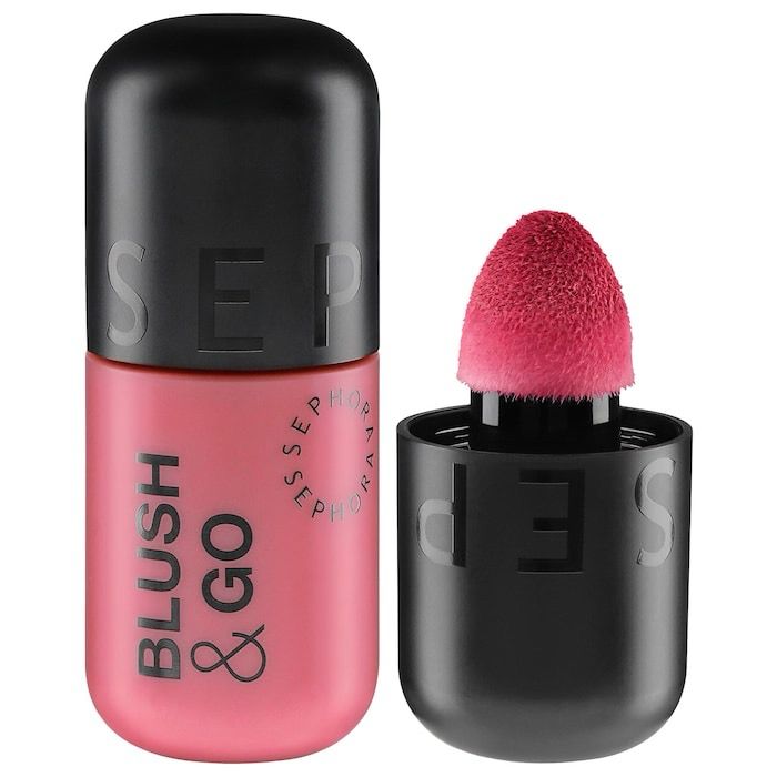 Sephora Collection - Blush &amp; Go Longwear Matte Liquid Blush For Lip and Cheek | 01 On Point - dusty rose matte