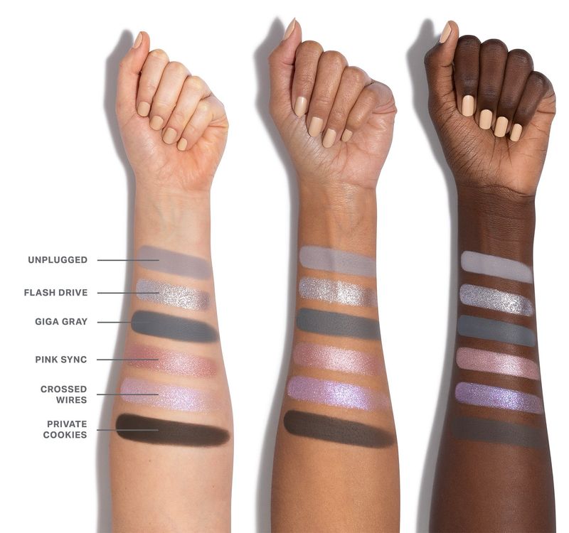 MORPHE - ChromaPlus 6-Pan Eyeshadow Palette | Cyber Chrome