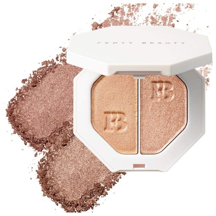 Fenty Beauty - Killawatt Freestyle Highlighter | Afternoon Snack/Mo&#39; Hunny - soft bronzed champagne sheen / supercharged bronzed champagne shimmer