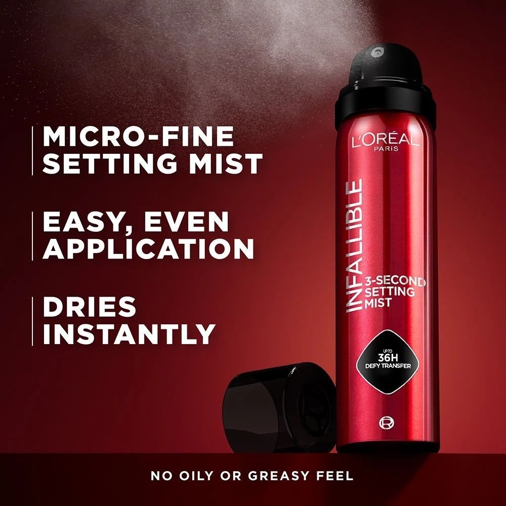 L&#39;OREAL PARIS - Infallible setting spray | 36H Defy transfer
