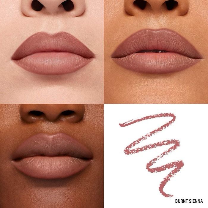 MAKEUP BY MARIO - Ultra Suede® Sculpting Lip Pencil | Burnt Sienna - soft terracotta