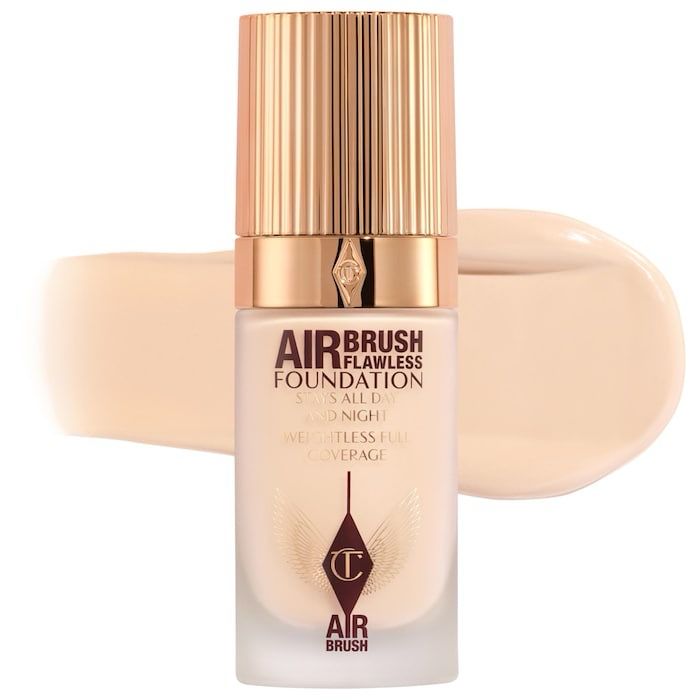 Charlotte Tilbury - Airbrush Flawless Blurring &amp; Matte Full Coverage Foundation | 2 Neutral - fair with neutral undertones