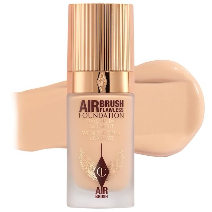 Charlotte Tilbury - Airbrush Flawless Blurring &amp; Matte Full Coverage Foundation | 4 Cool - fair with cool undertones