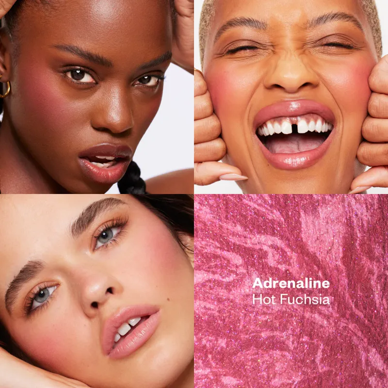 Kosas - Blush Is Life | Adrenaline - Hot Fuschia