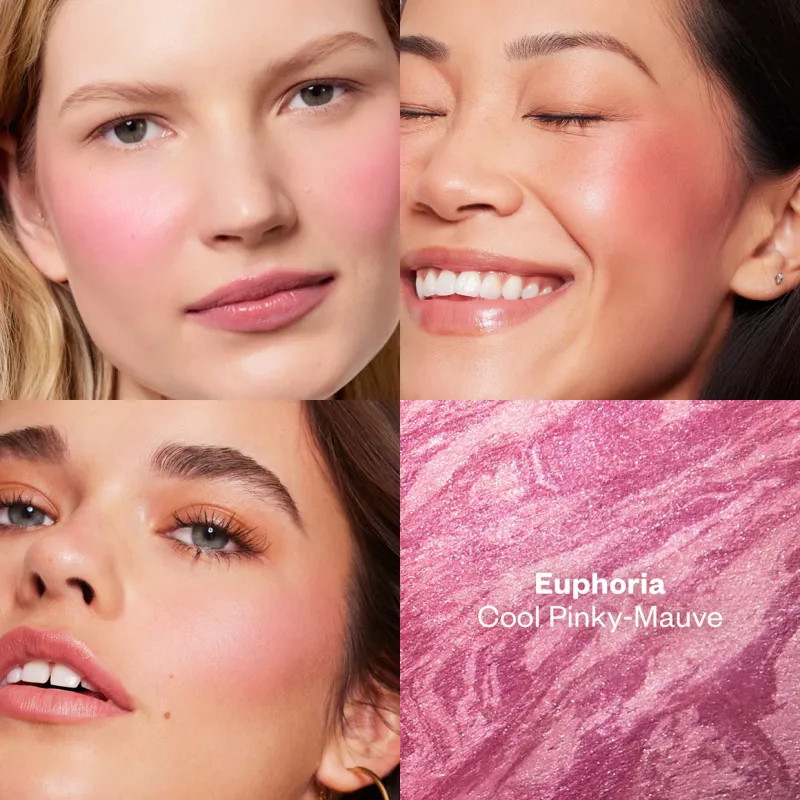 Kosas - Blush Is Life | Euphoria - Cool Pinky Mauve