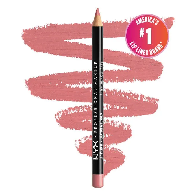 NYX - Slim Lip Pencil Natural-Looking Long Wear Lip Liner | 840 - Rose