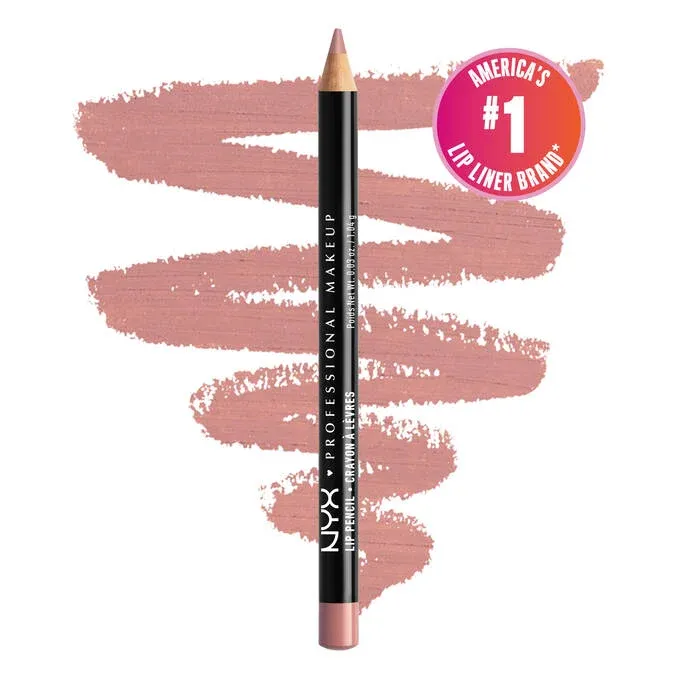 NYX - Slim Lip Pencil Natural-Looking Long Wear Lip Liner | 854 - Pale Pink