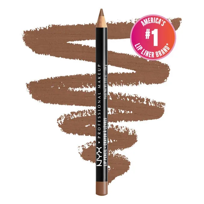 NYX - Slim Lip Pencil Natural-Looking Long Wear Lip Liner | 855 - Nude Truffle