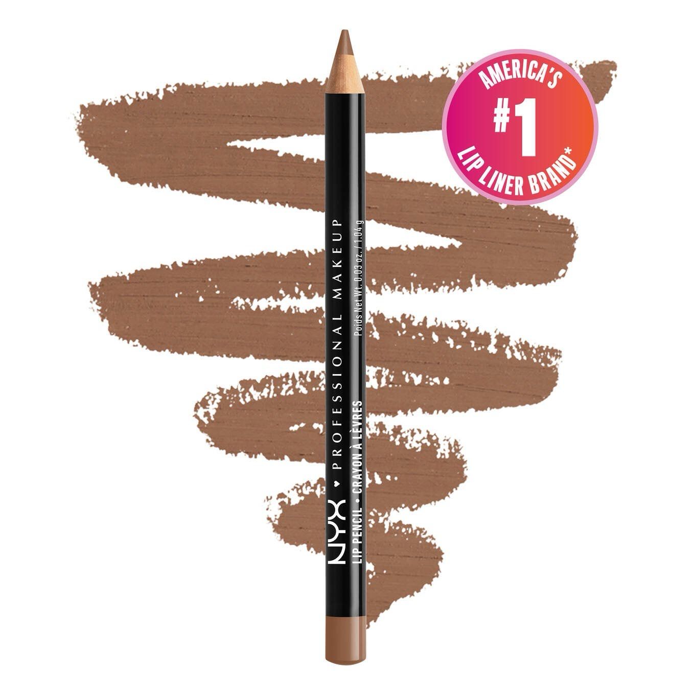 NYX - Slim Lip Pencil Natural-Looking Long Wear Lip Liner | 857 - Nude Beige