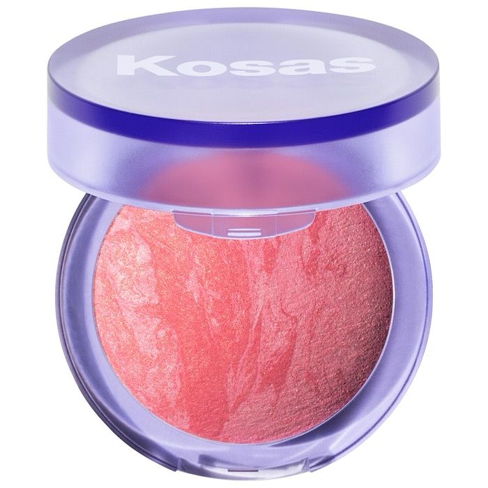 Kosas - Blush Is Life | Hype - Warm Poppy Pink