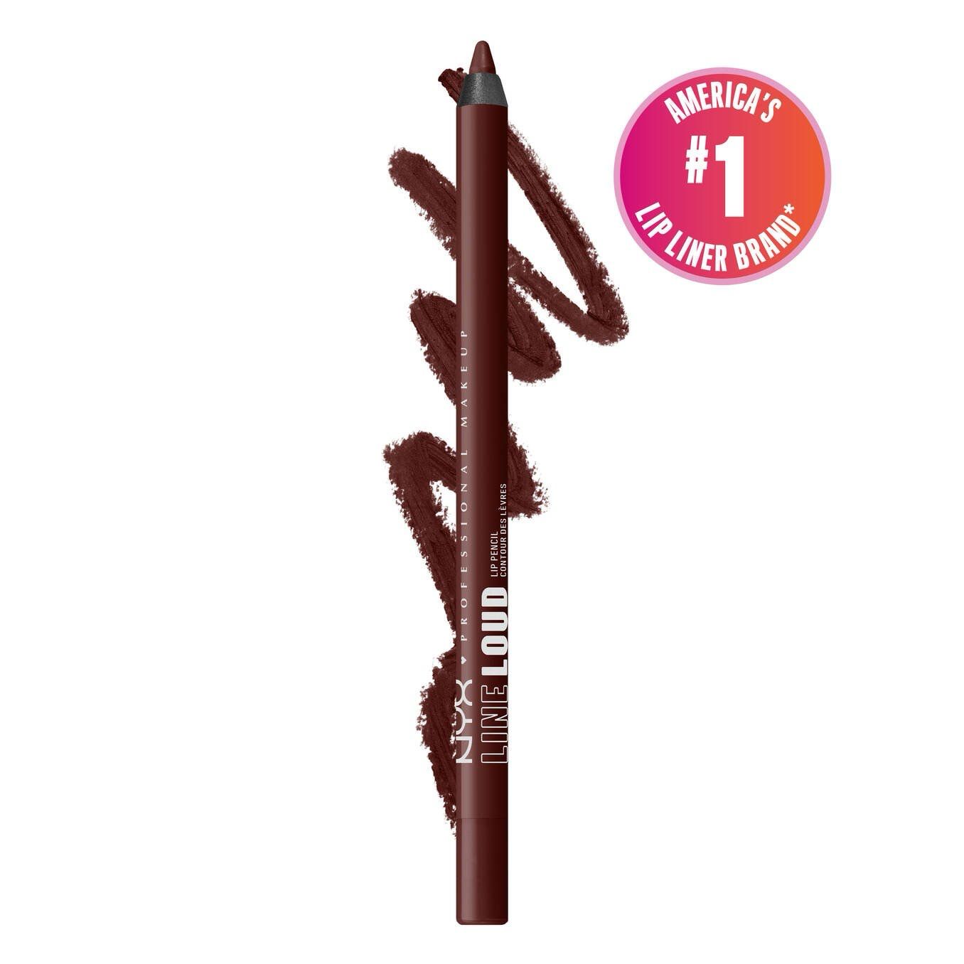 NYX - Line Loud Lip Liner Pencil | 34 - Make a Statement - Rich Chocolate