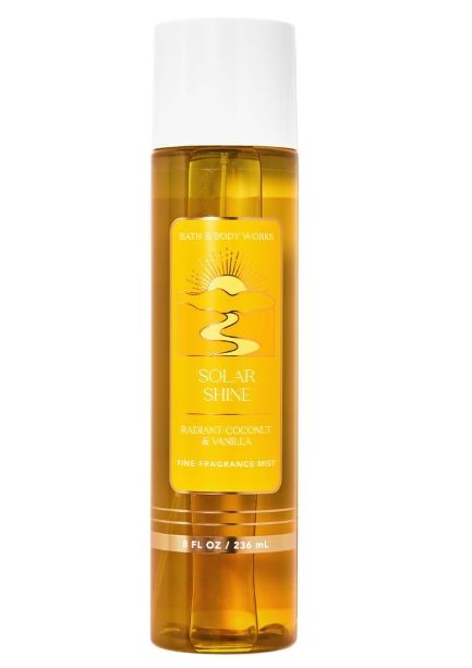 Bath &amp; Body Works - Solar Shine Radiant Coconut &amp; Vanilla Fine Fragrance Mist | 236 mL