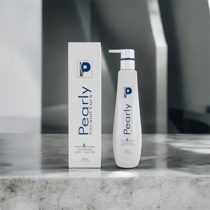 PEARLY Keratin Cure - Shampoo Anti Yellow | 300 mL