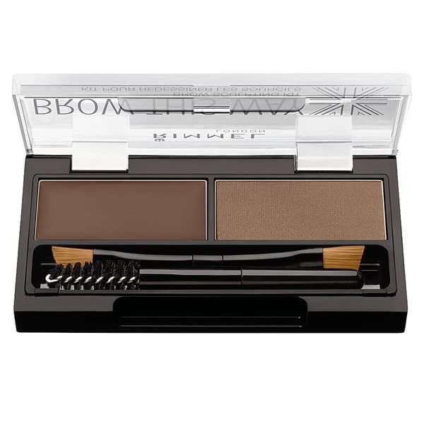 RIMMEL - Brow This Way Sculpting Kit | 002 Medium Brown