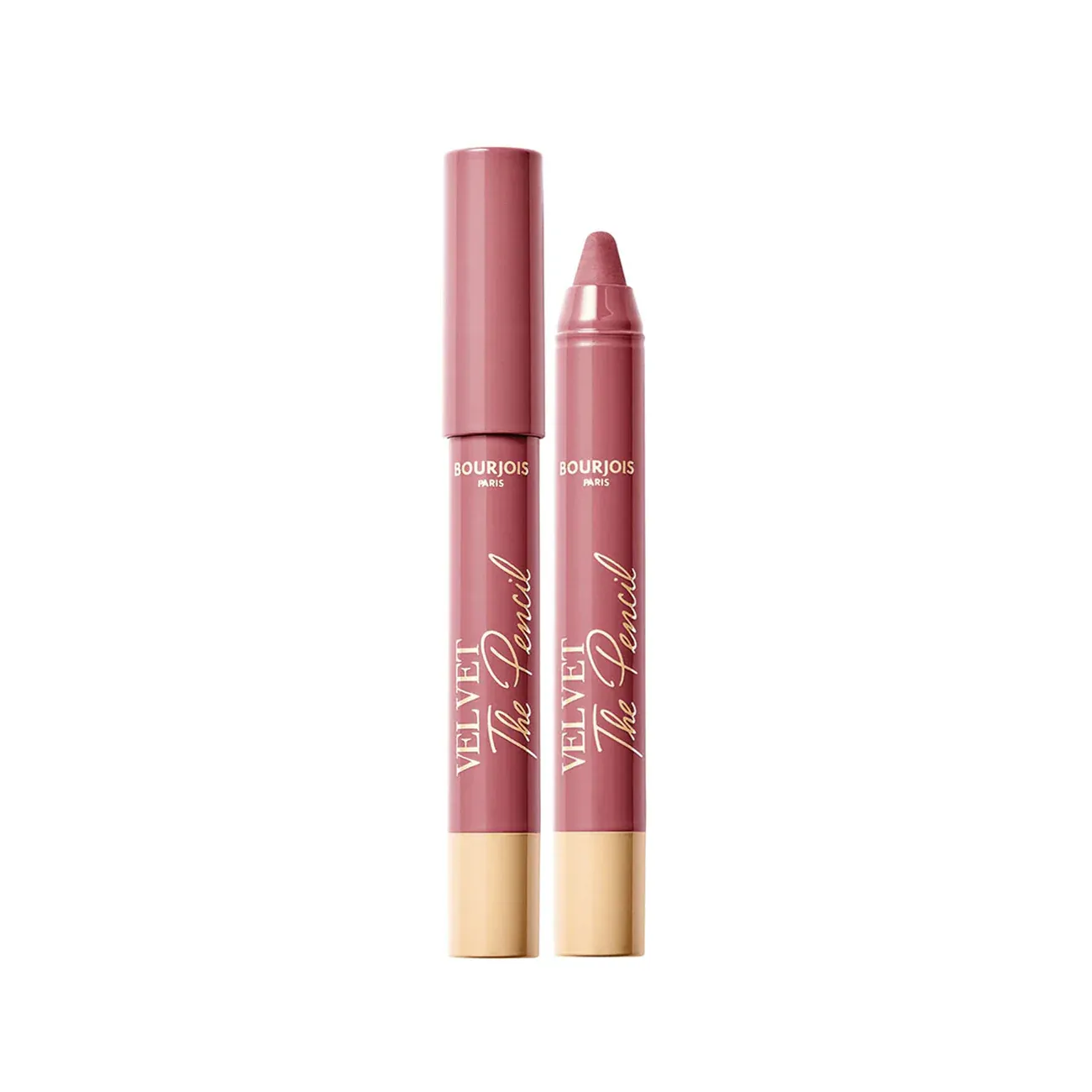 Bourjois Paris - Velvet the Pencil Lipstick Pencil | 03 - In Mauve Again
