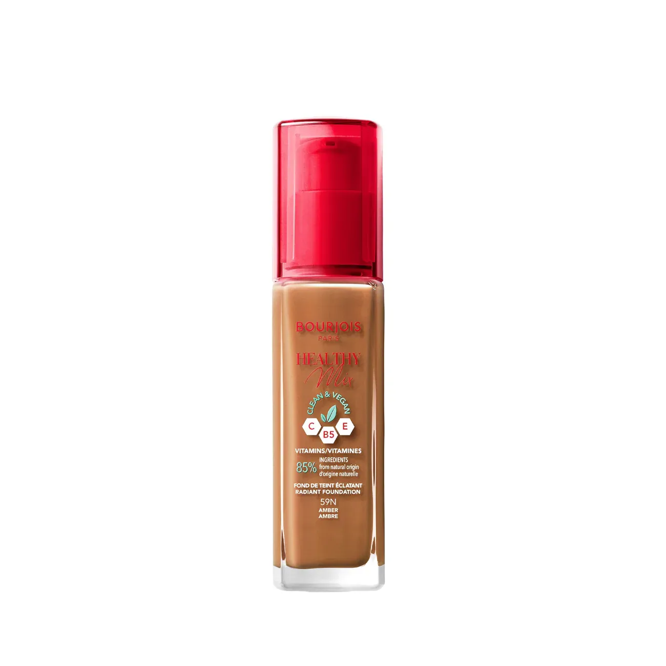Bourjois Paris - Healthy Mix Clean Foundation | 59N - Ambre