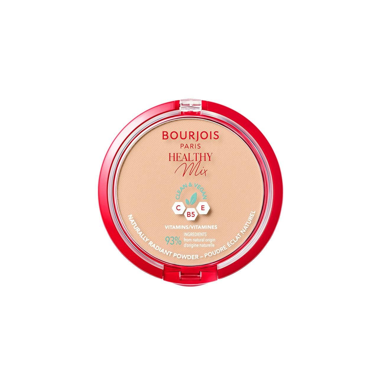 Bourjois Paris - Healthy Mix Clean Naturally Radiant Powder | 04-Golden Beige