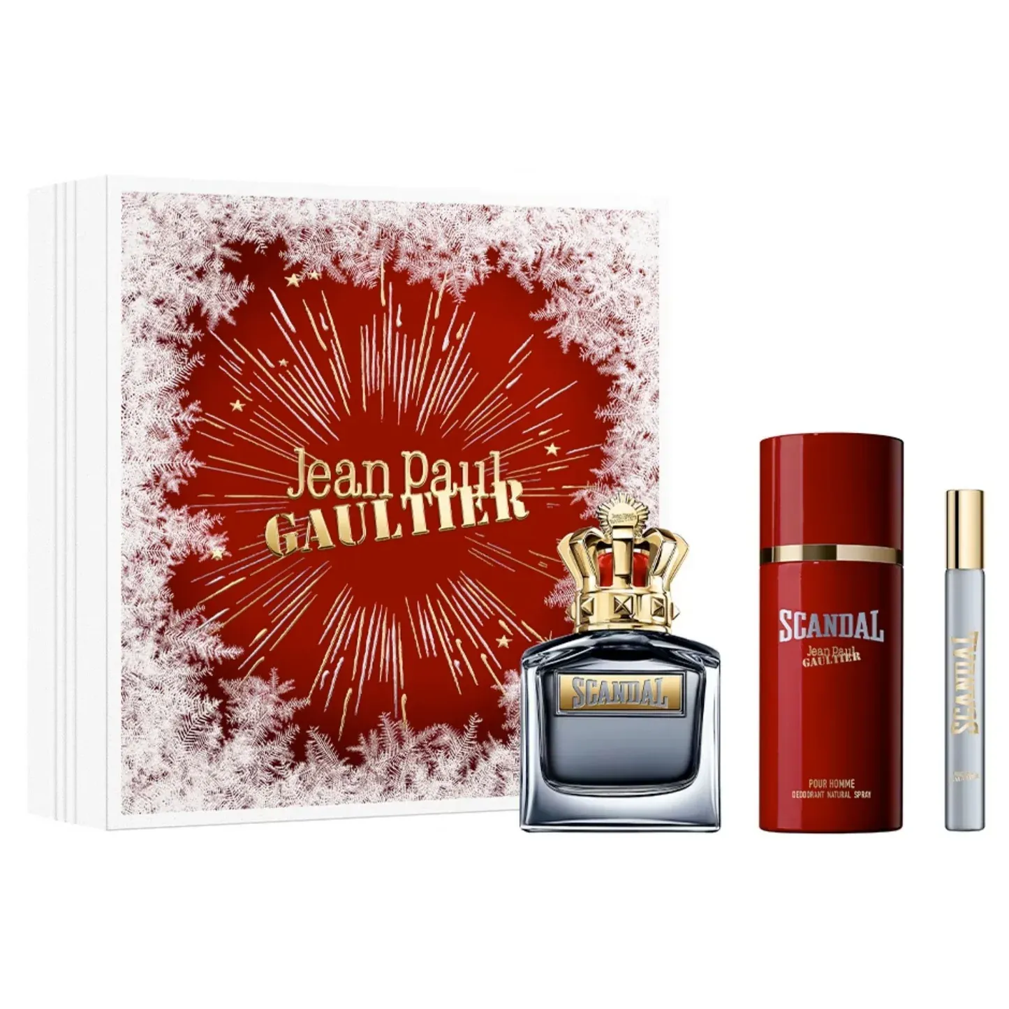Jean Paul Gaultier - Scandal Pour Homme Gift Set EDT | 100 mL + Deo + 10 mL