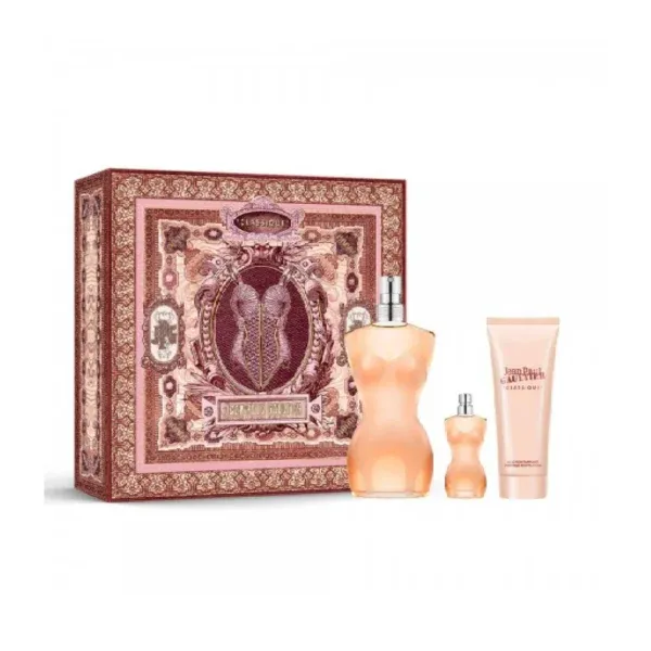 Jean Paul Gaultier - Classique Women Gift Set EDT | 100 mL + Body Lotion + 10 mL