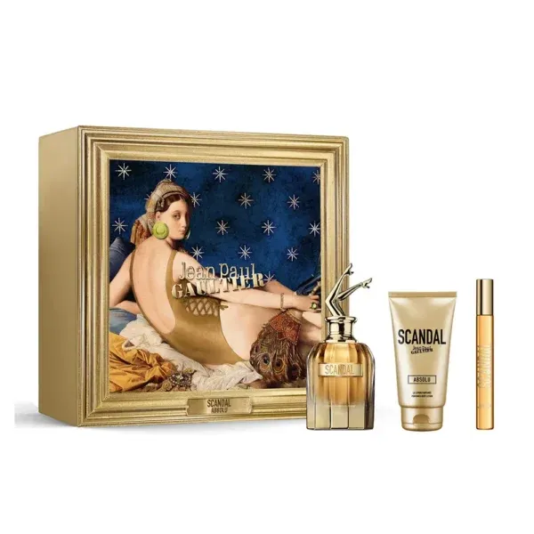 Jean Paul Gaultier - Scandal Absolu Gift Set EDP | 80 mL + Body Lotion + 10 ml