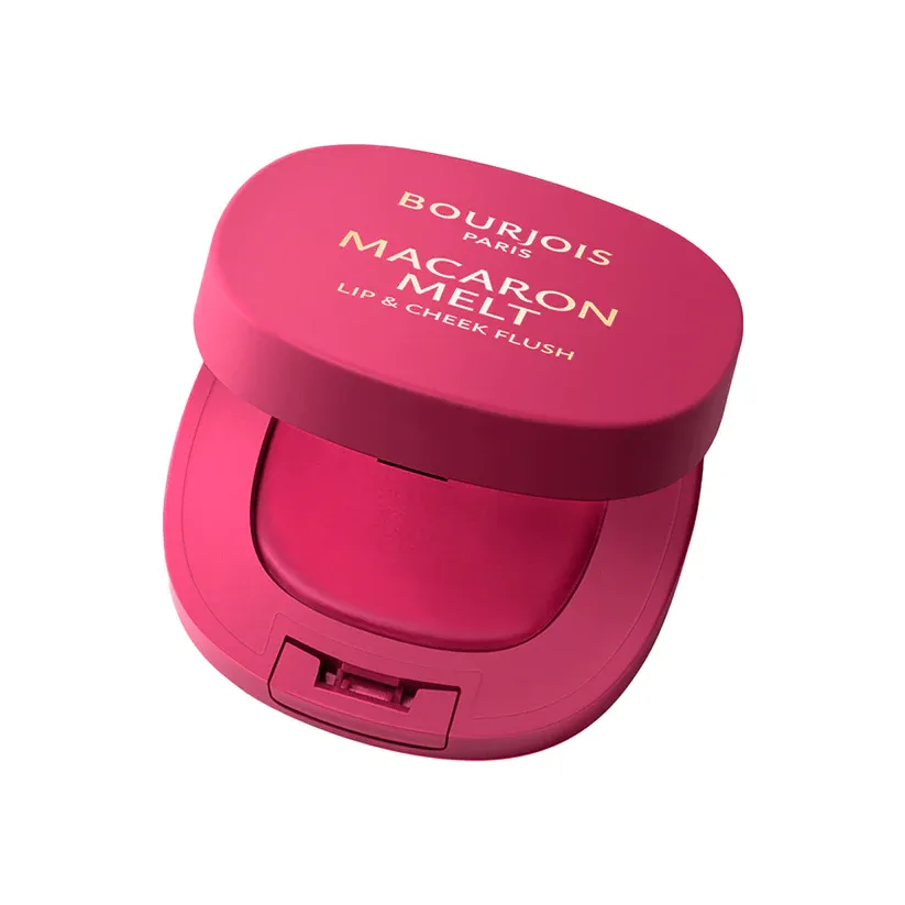 Bourjois Paris - Lip &amp; Cheeks Macaron Melt | 04-PINK GUAVA